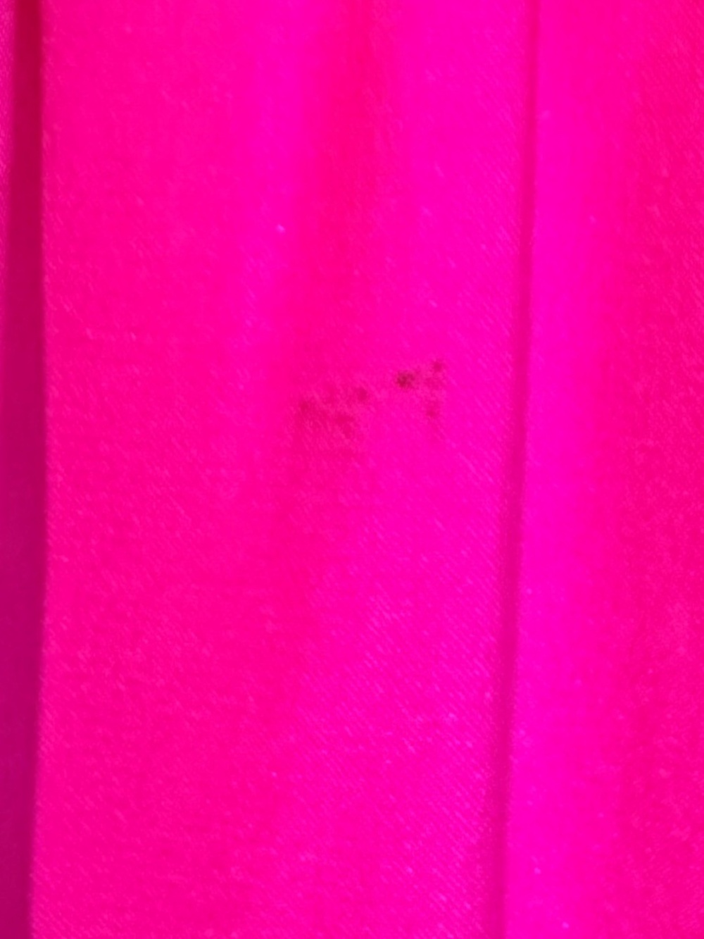 100% Silk Lilly Pulitzer Magenta Bryce Top with Open Slit Sleeve With Tie XL - Picture 9 of 10